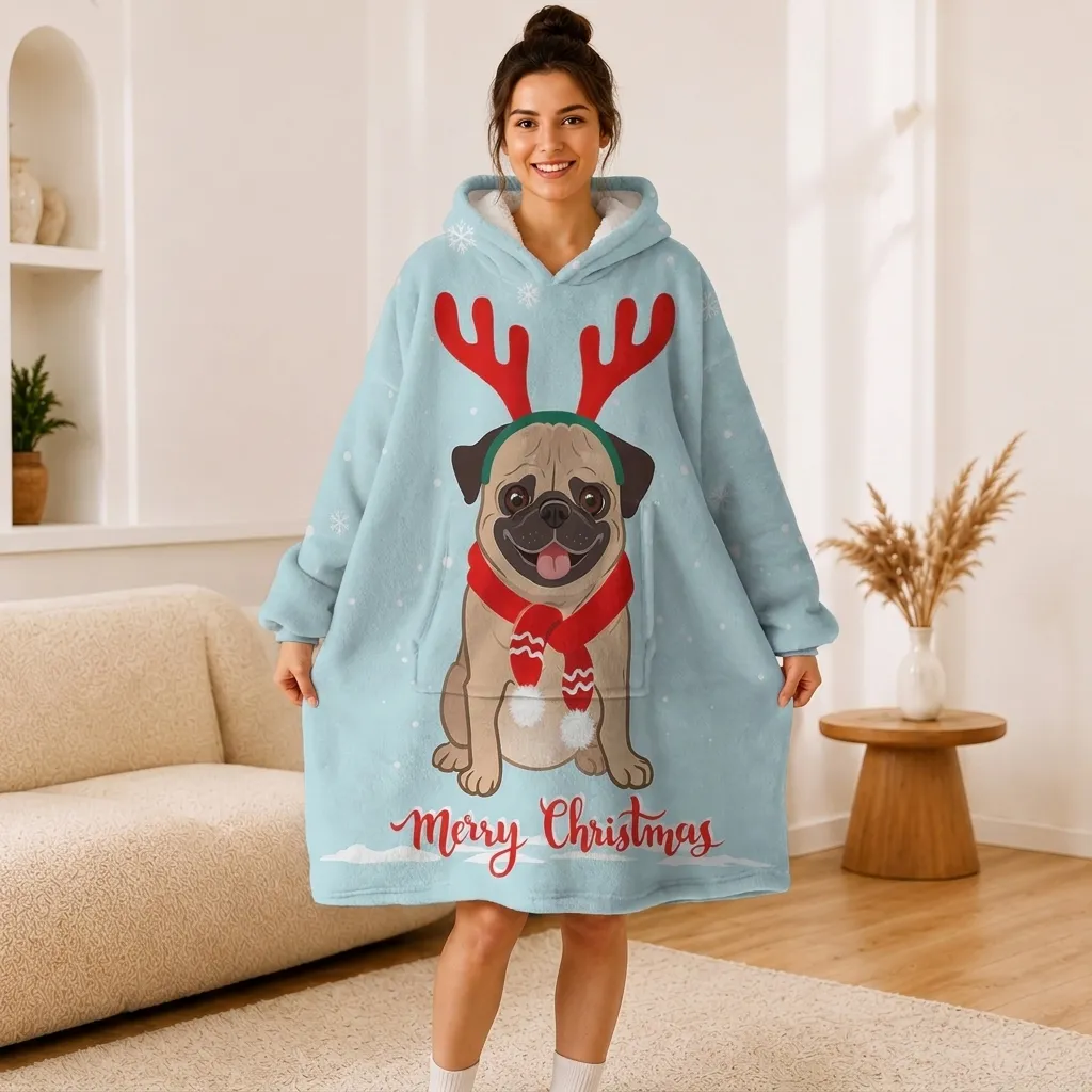 Christmas Dog Hoodie