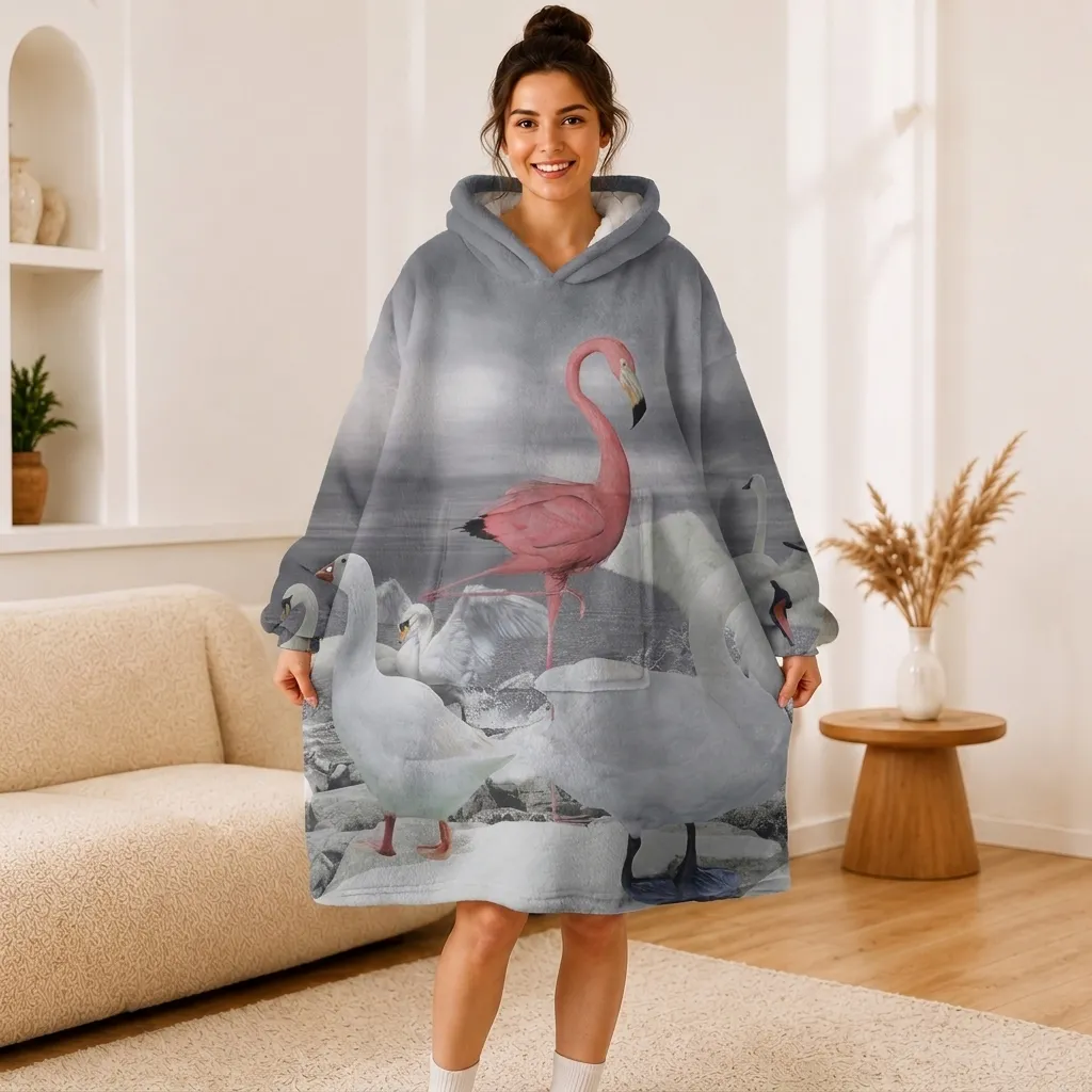 Pink Flamingo Hoodie