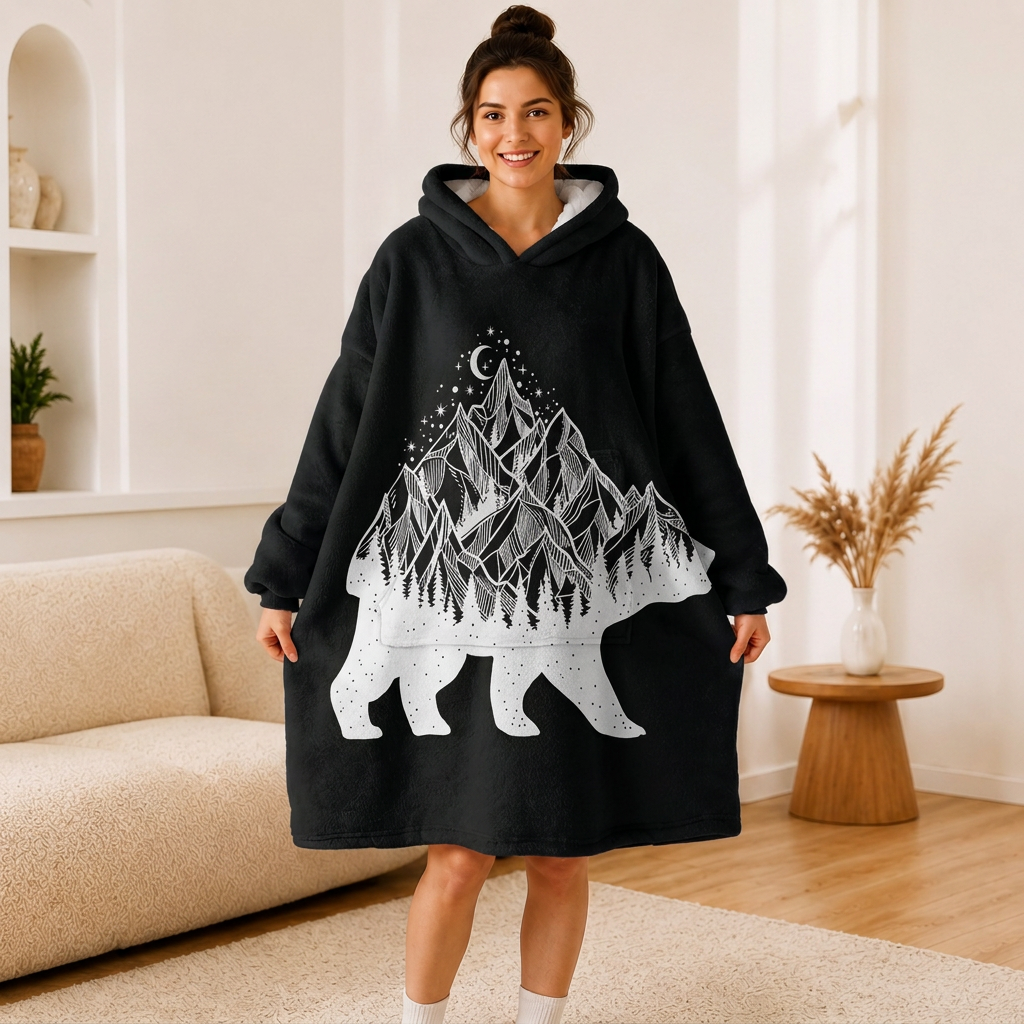Mountain Bear Hoodie