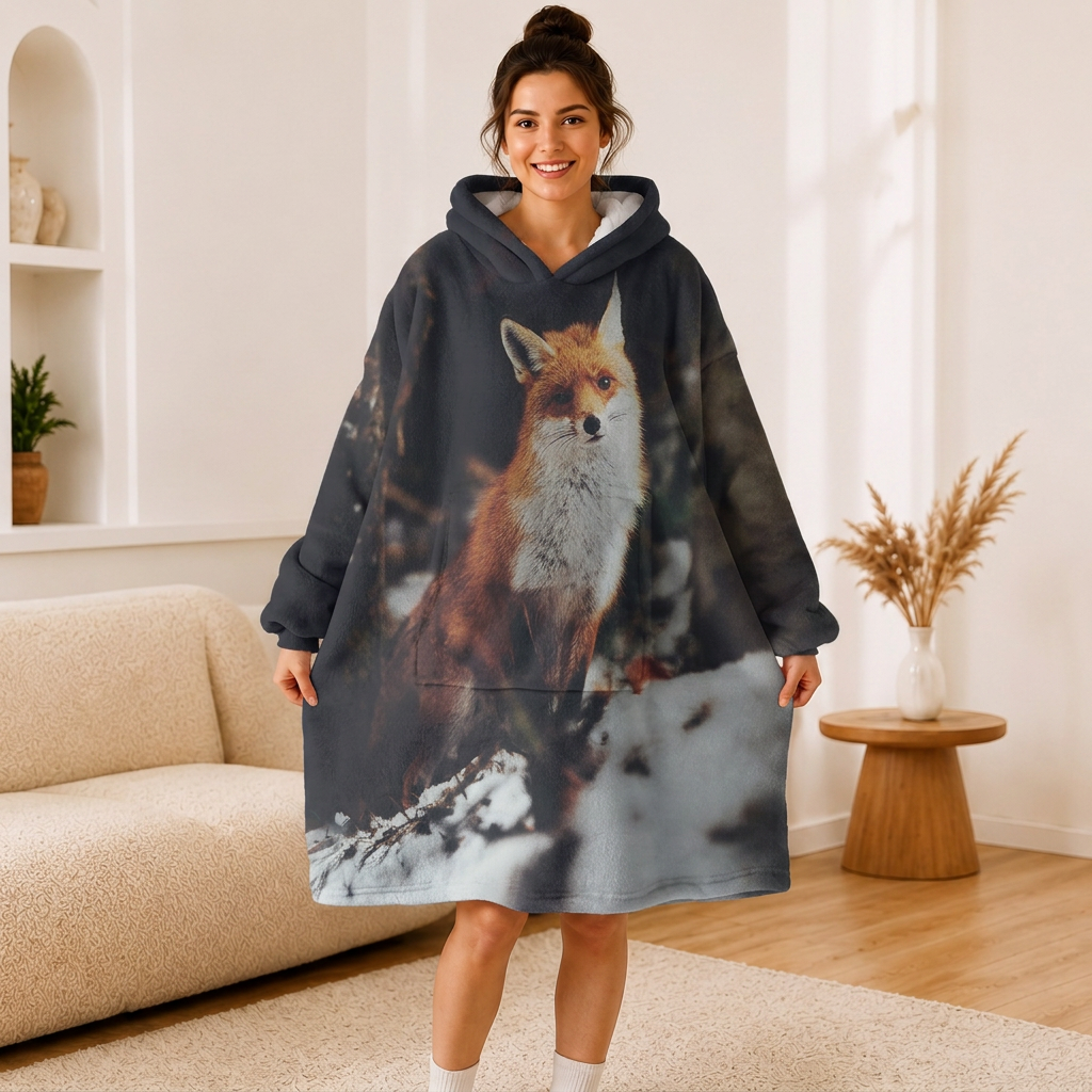 Snow Fox Hoodie