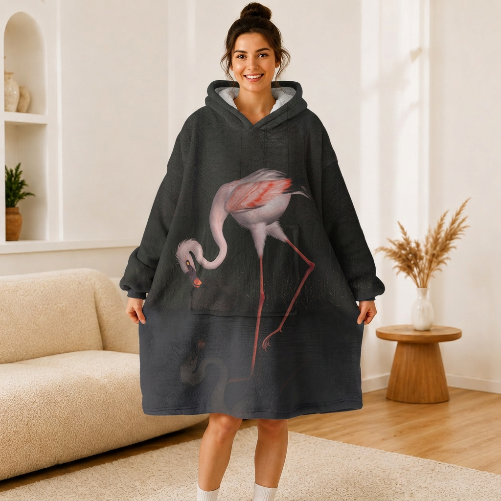 Wild Flamingo Hoodie
