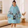 Moose with ornaments Hoodie