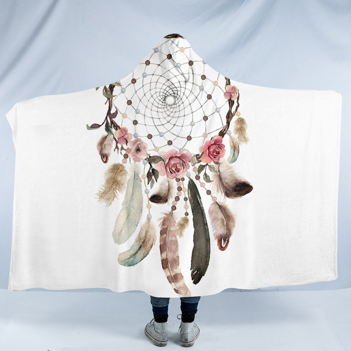 Soft Dreamcatcher Hooded Blanket