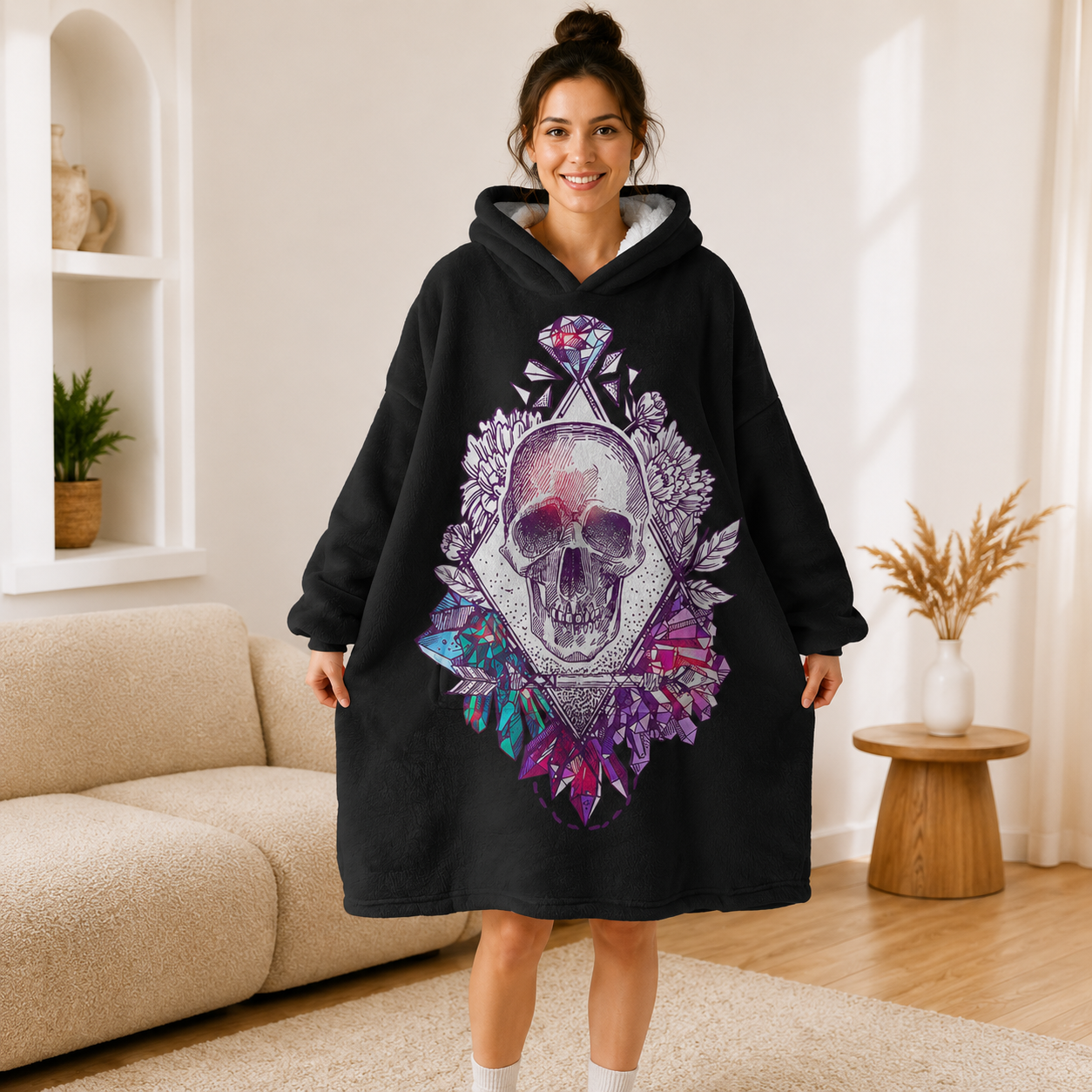 Gothic Skull Hoodie