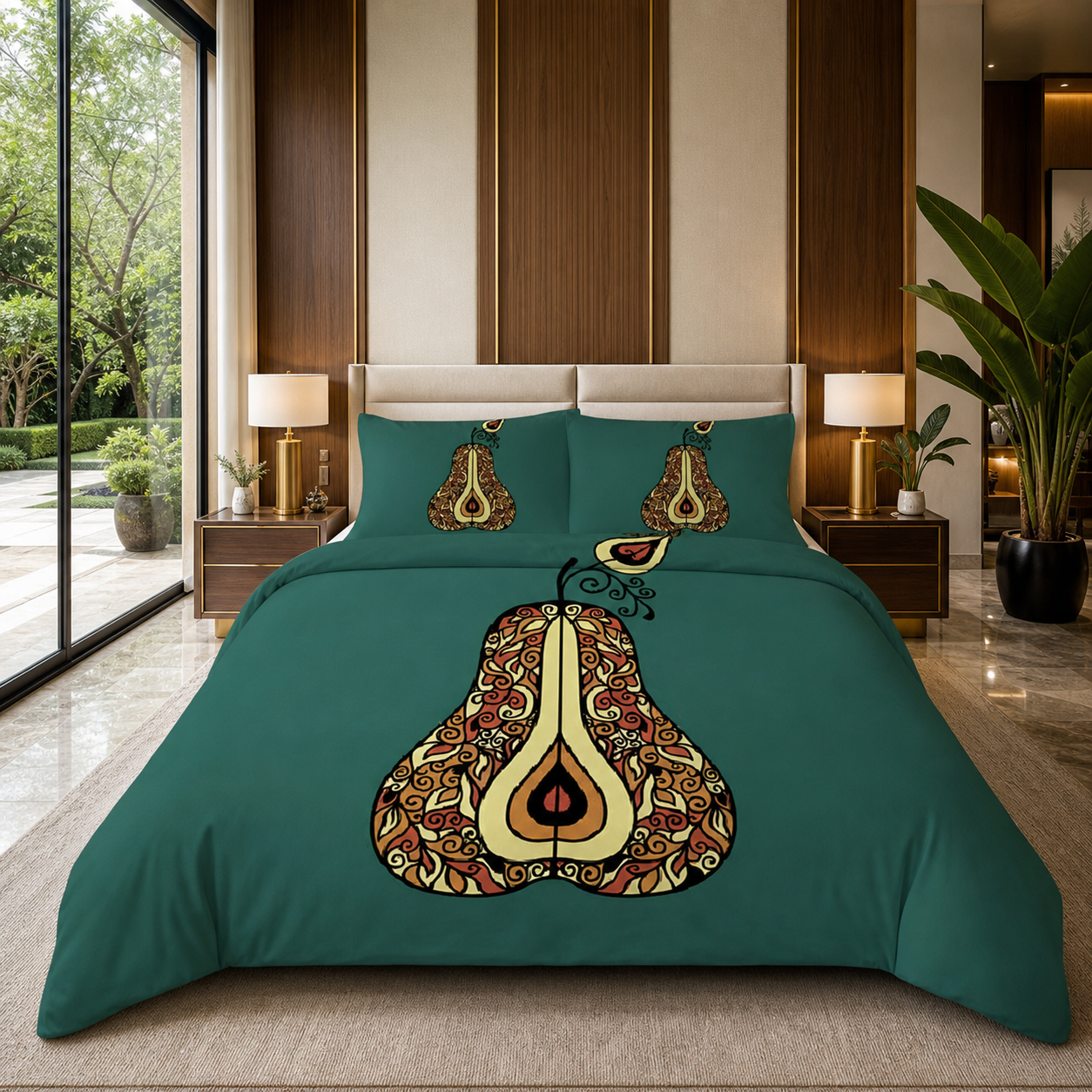 Tropical Pear Bedding Set