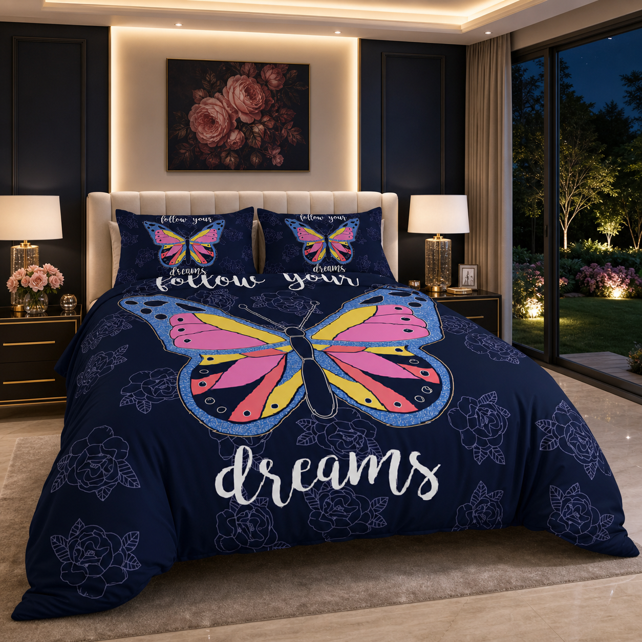 Dreams Butterfly Bedding Set
