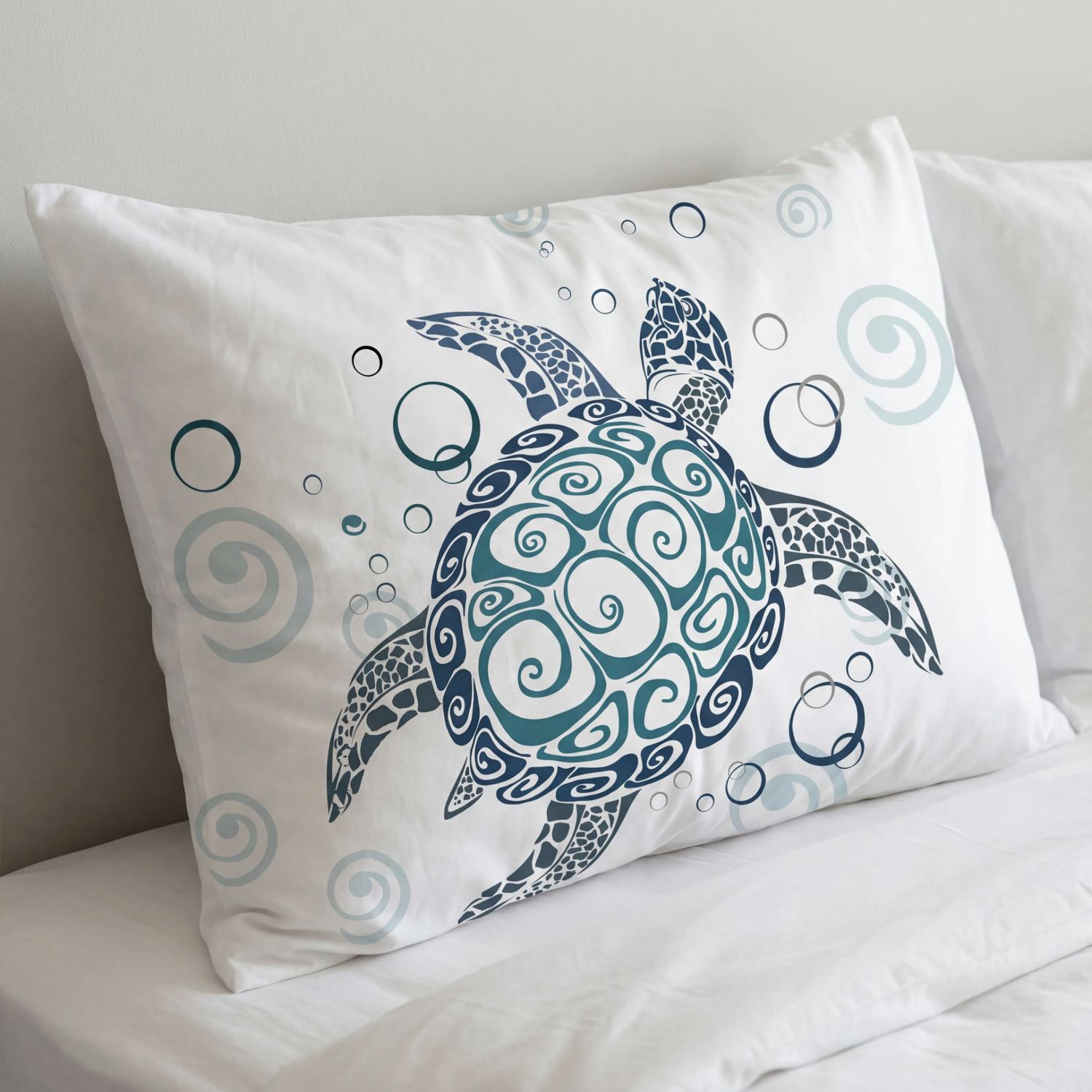 Marine Turtle Pillow Cases