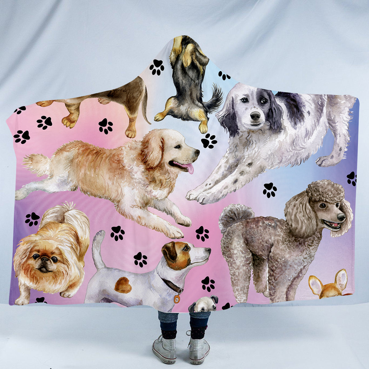Pet Hooded Blanket