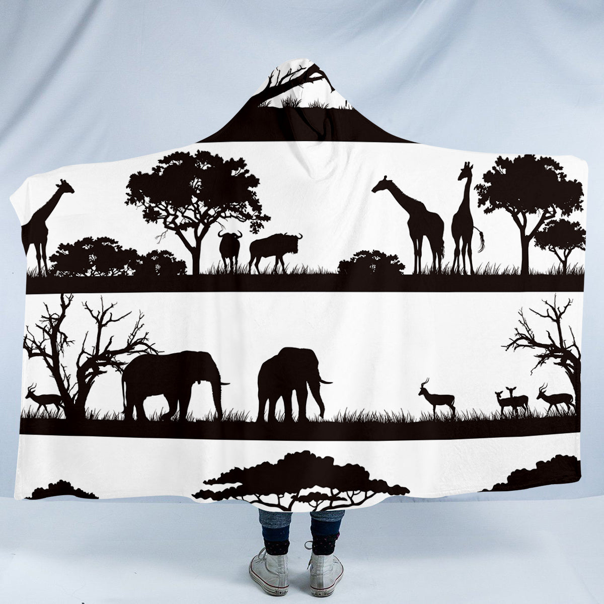 Safari Hooded Blanket