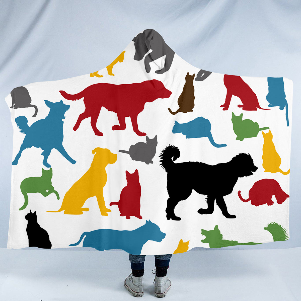 Pet Lover Hooded Blanket