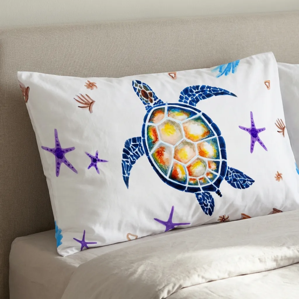 Sea Turtle Pillow Case